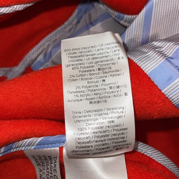 Ganni Cropped Wool Blend Zip Jacket - Picture 10 of 12